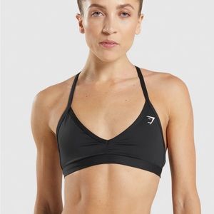 Gymshark Minimal Sports Bra - Black